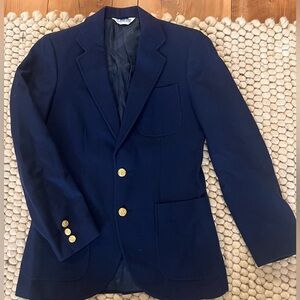 Women’s wool navy blue blazer by J.G Hook- size 4